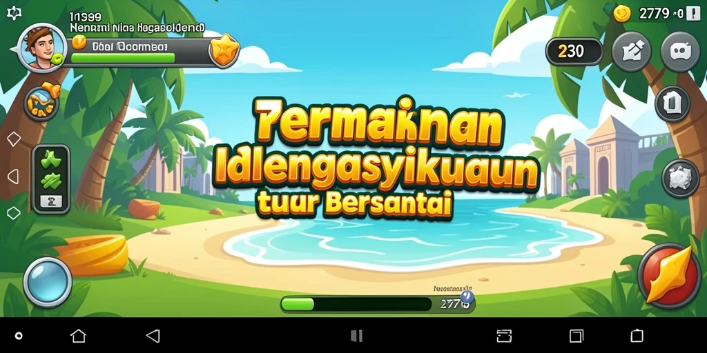 Screenshot gameplay 2739 menunjukkan aktivitas pengelolaan sumber daya yang menyenangkan.