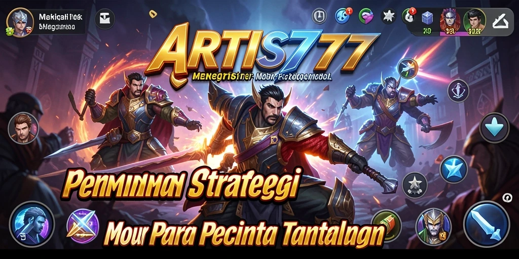 Tampilan menarik gameplay strategis di ARTIS777.