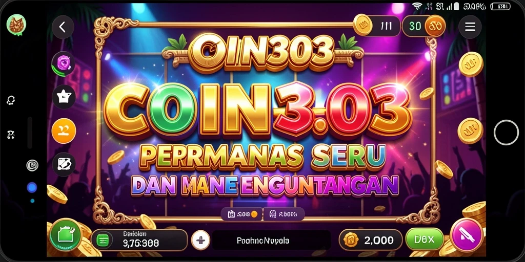 Tampilan gameplay COIN303 yang menarik dan seru.