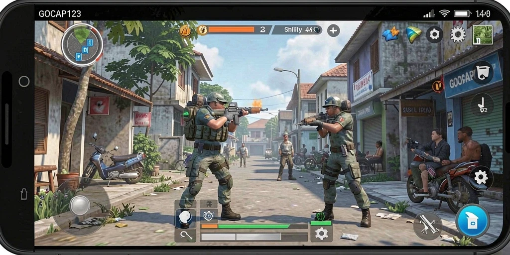 Tampilan antarmuka GOCAP123 yang modern dan fungsional.