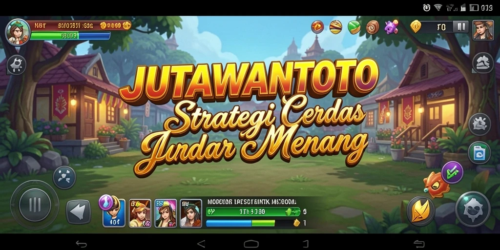 Screenshot gameplay yang menunjukkan strategi dan taktik cerdas.