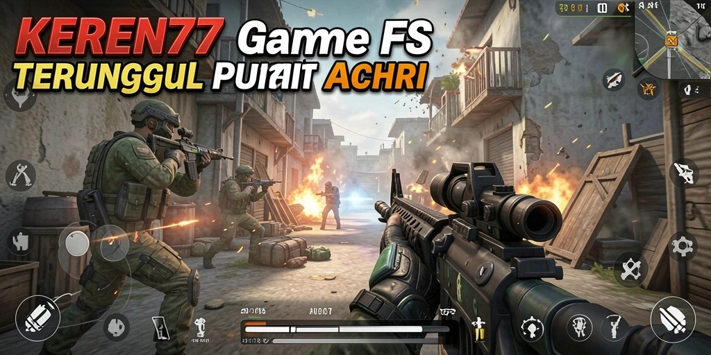 Tampilan gameplay KEREN77 yang menegangkan dan penuh aksi.