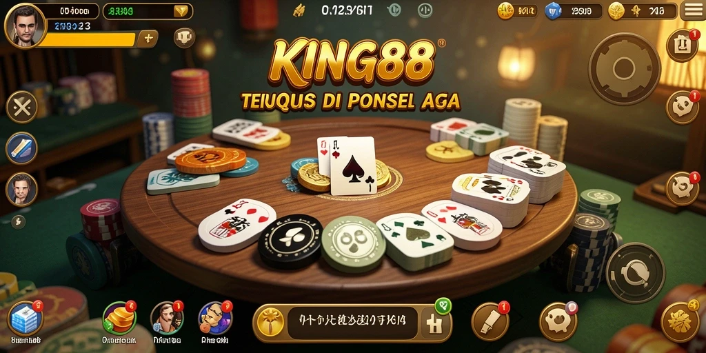 Tampilan menarik gameplay QiuQiu di KING88.