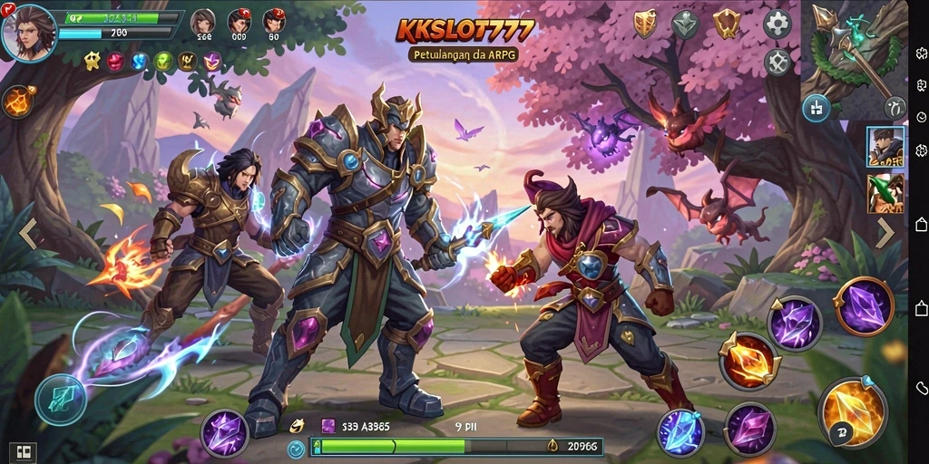 Gameplay seru menampilkan aksi memukau di KKSLOT777.