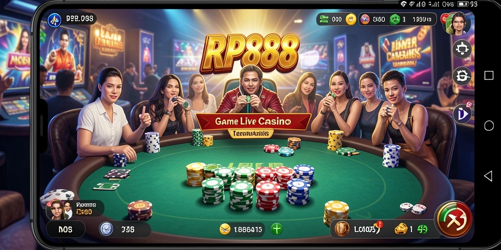 Gameplay Live Casino yang menegangkan dan interaktif di RP888.