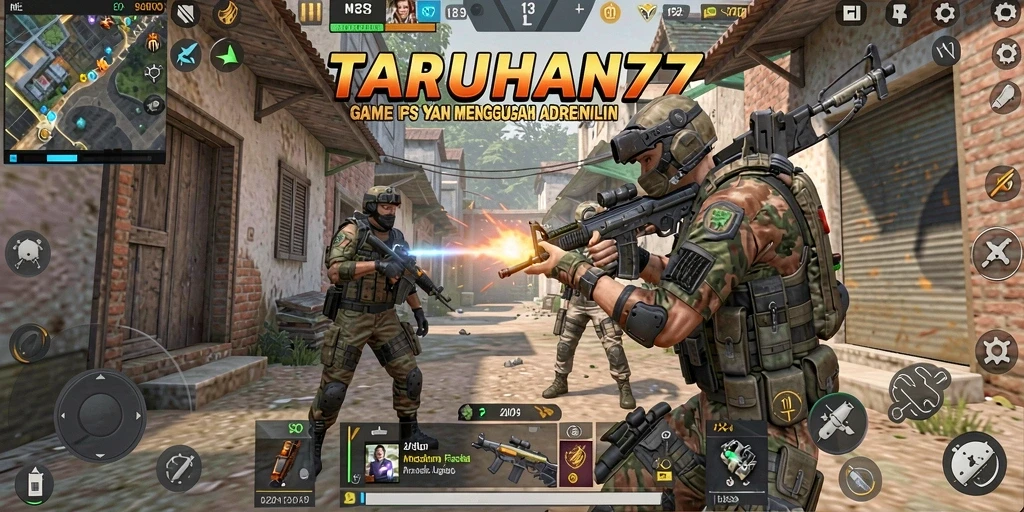 Tangkapan layar dari gameplay TARUHAN77 yang penuh aksi.
